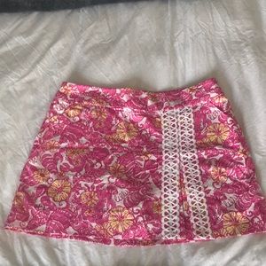 EUC Lilly Pulitzer Chum Bucket skort size 4